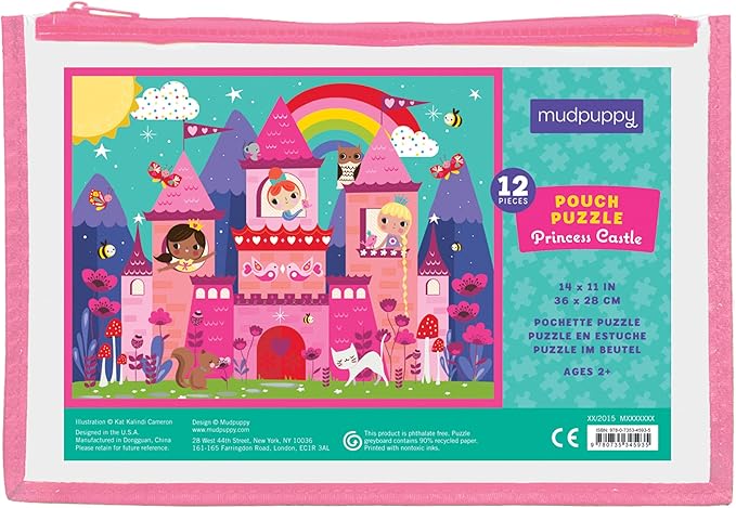 Princess Castle Puzzle Pouch