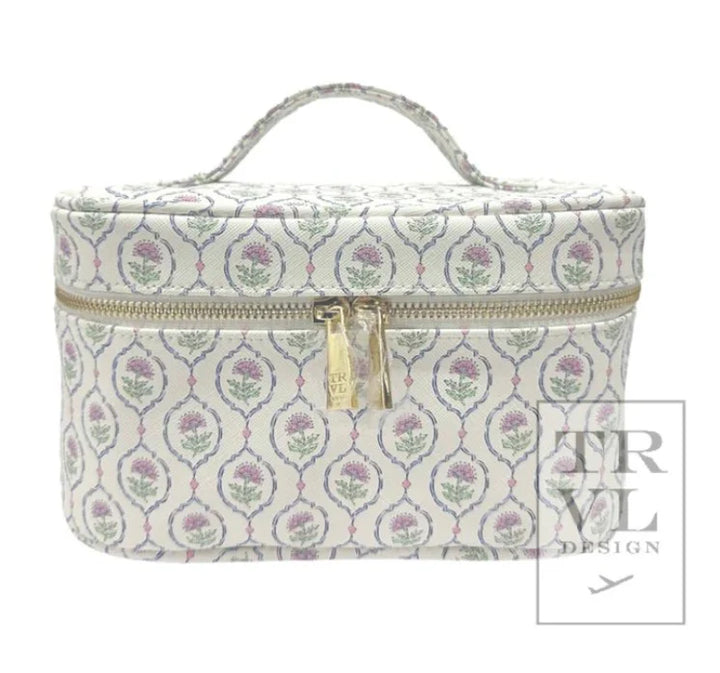 Luxe Antibes Cosmetic Train Case