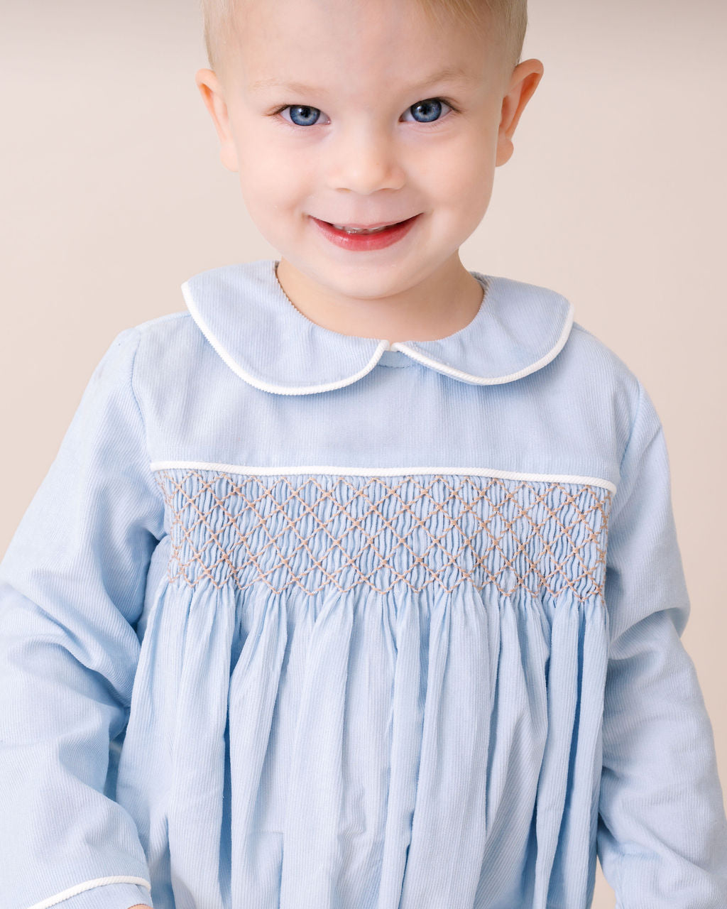 Windosr Bubble- Princeton Blue Corduroy