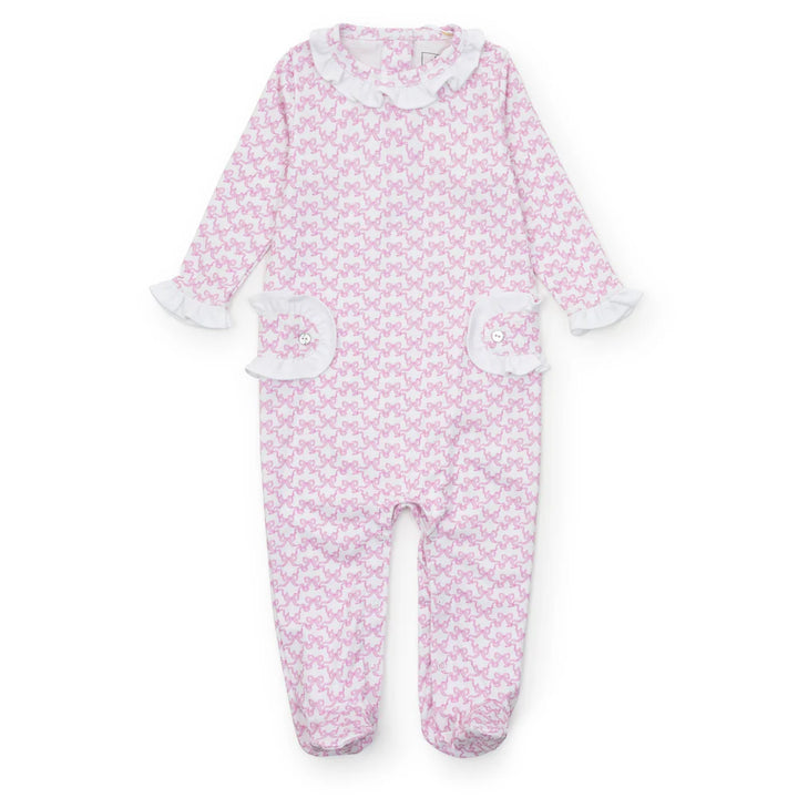 Lucy Romper- Pretty Pink Bows