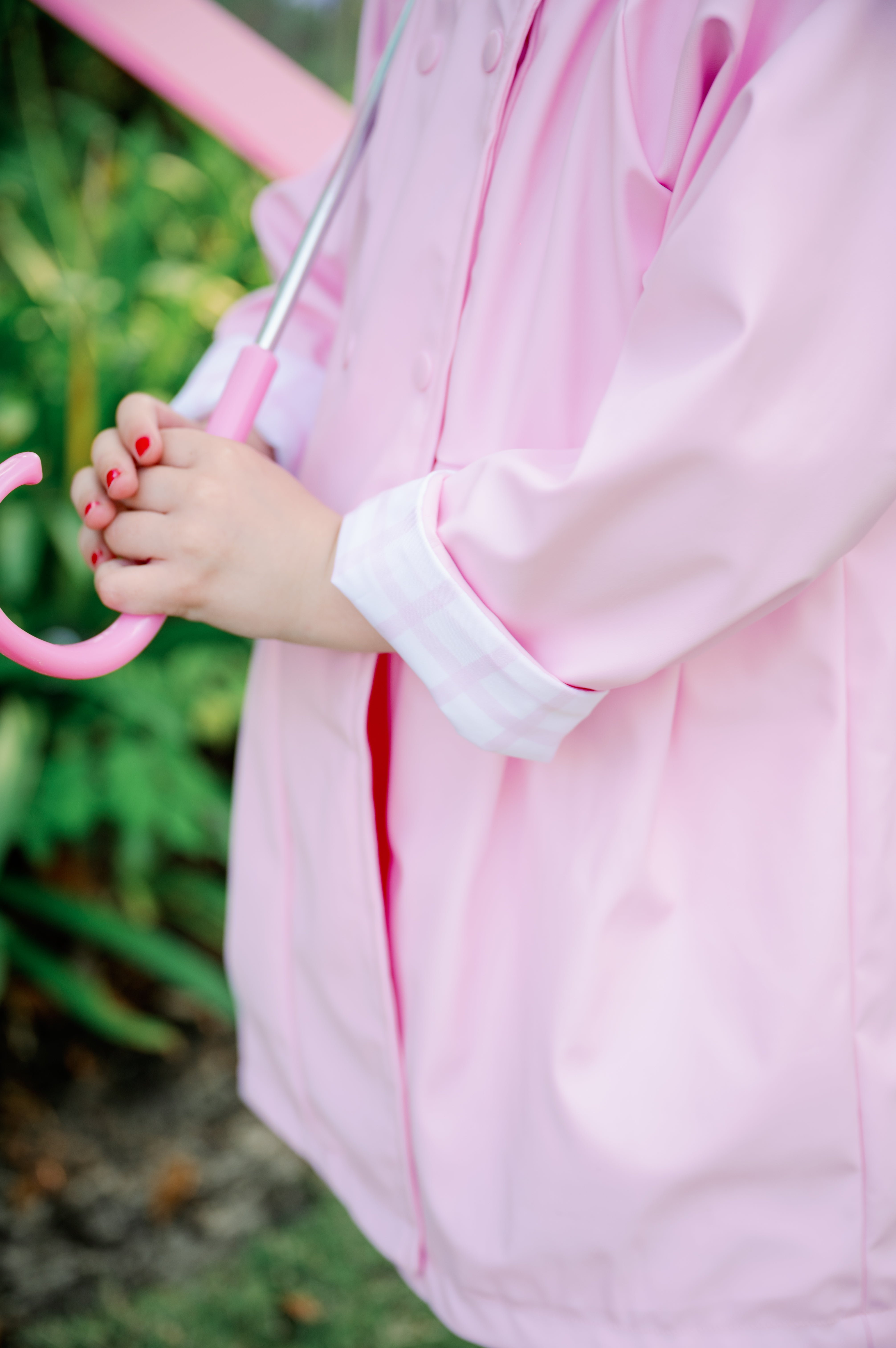 Rainy Day Rain Coat- Pink – The Orange Iris