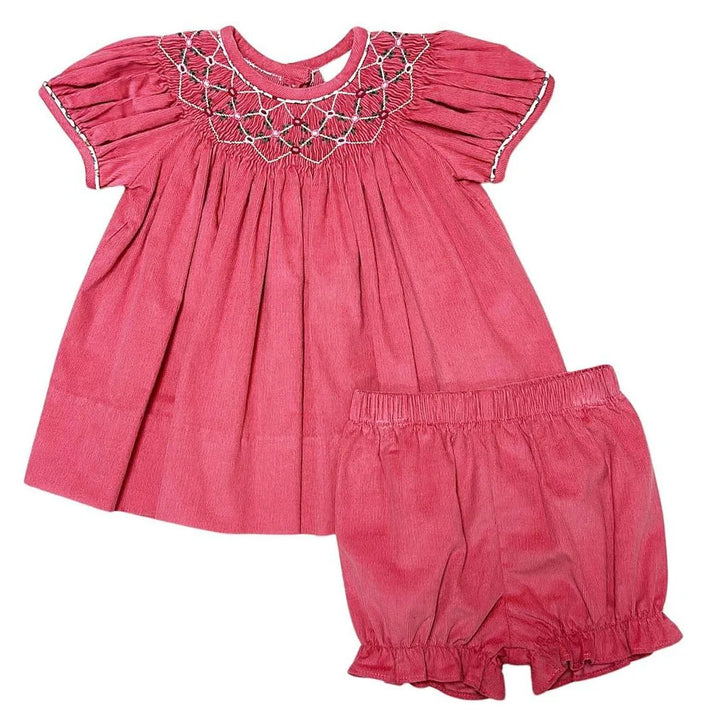 Isabella Smocked Bishop Dress