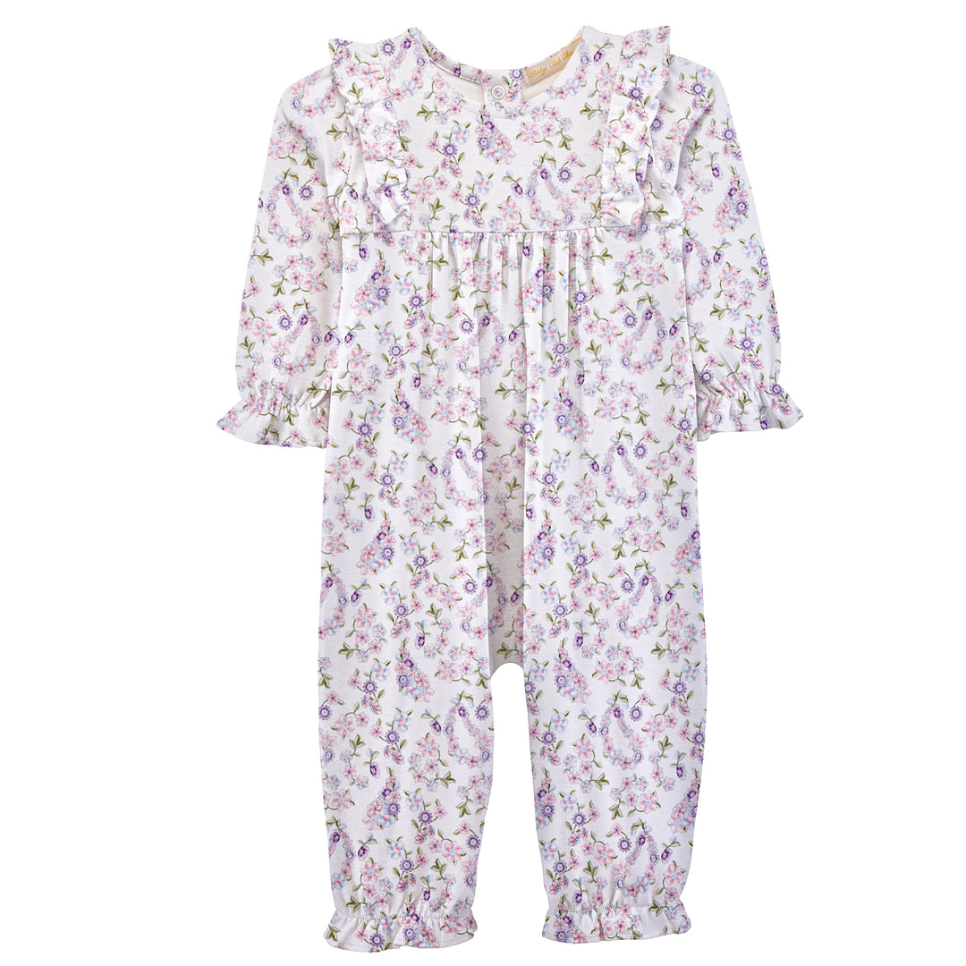 Paisley Romance Ruffled Playsuit