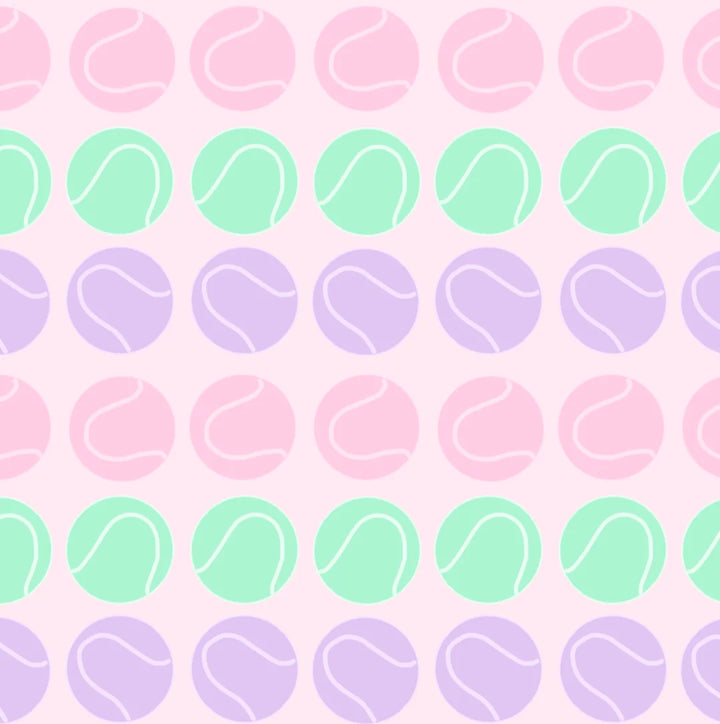 Stella Dress w Tennis Balls- Serve It Up
