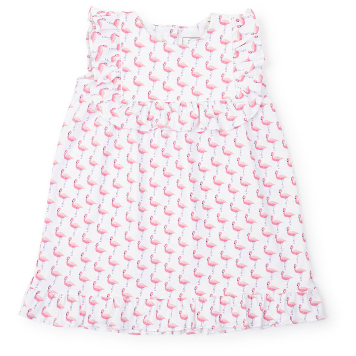 Piper Dress- Fabulous Flamingos