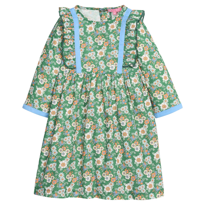 Porto Dress- Greenwich Garden Green