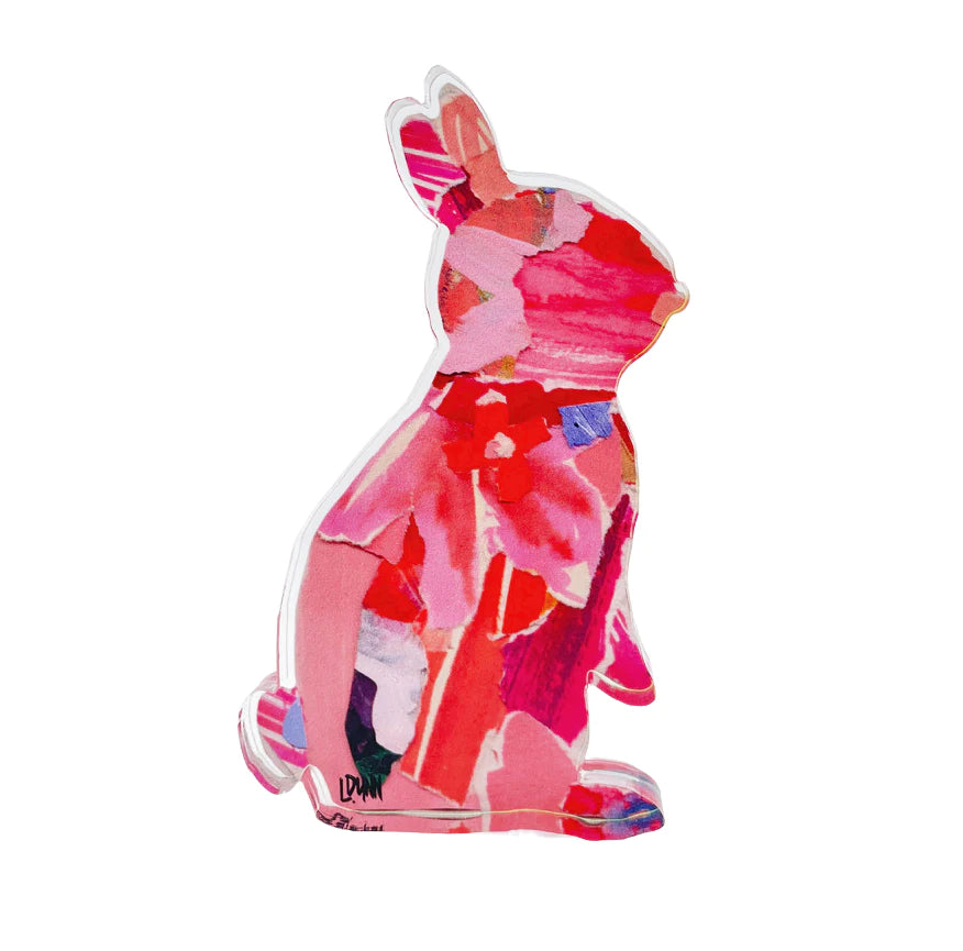Acrylic Bunny- Pink
