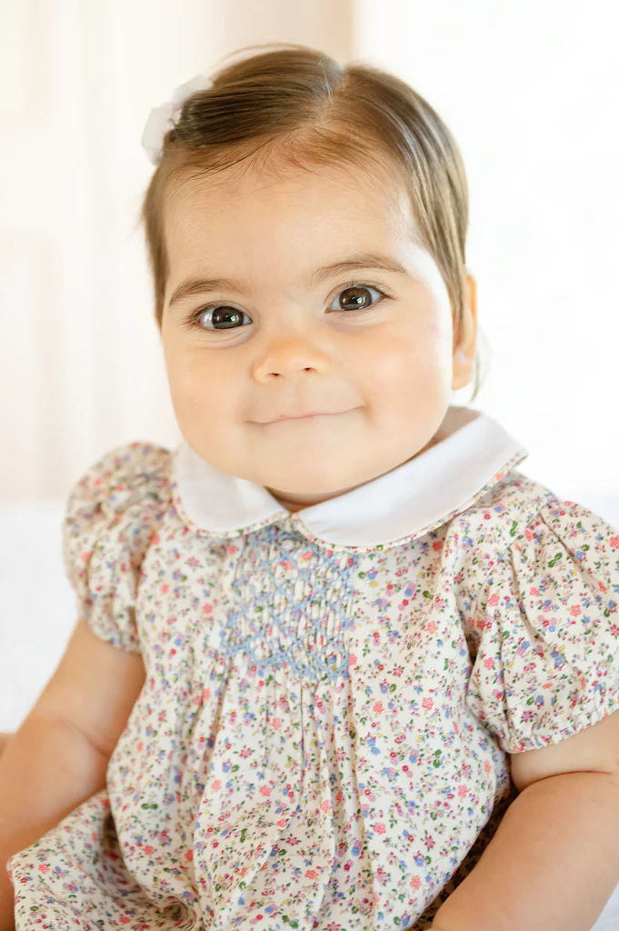 Tan Mini Floral Emmie Bubble