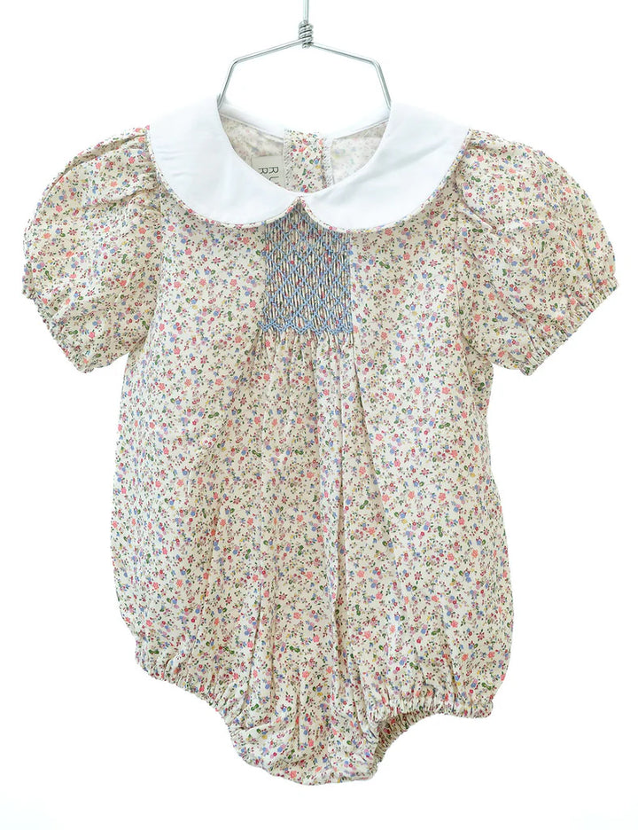 Tan Mini Floral Emmie Bubble