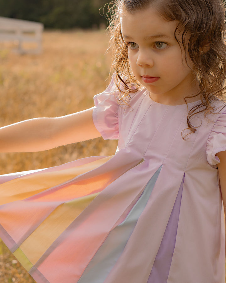 Rainbow Dress- Purple