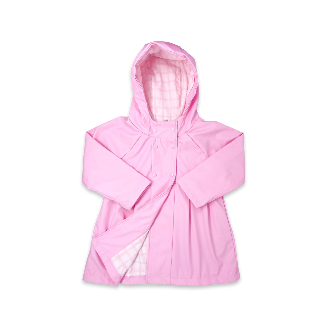 Rainy Day Raincoat- Pink