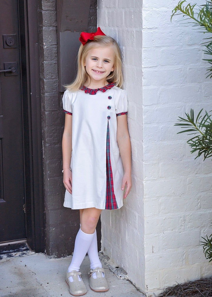 PRE ORDER Rosie Dress, Red Christmas Plaid