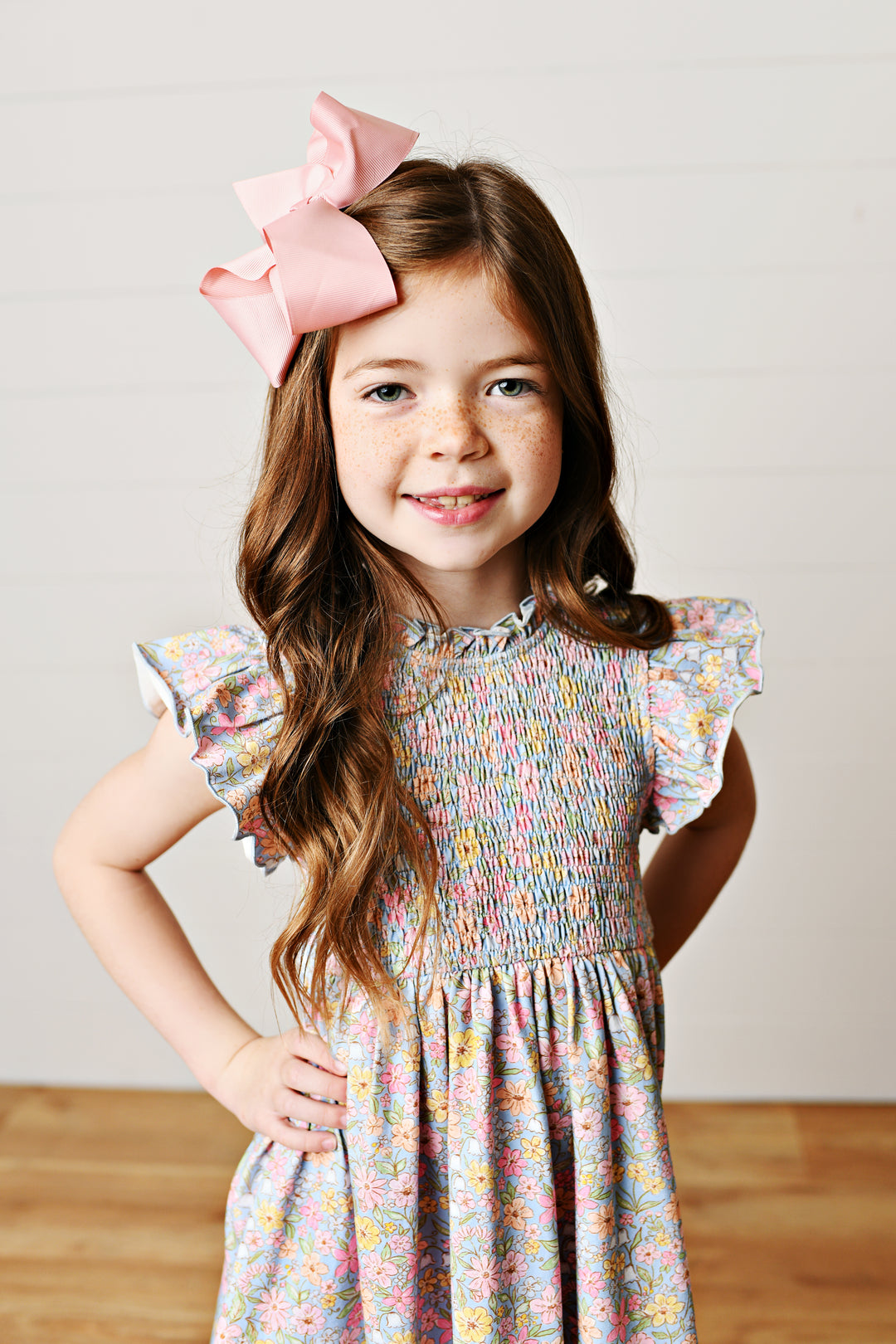 Smock Flutter Dress