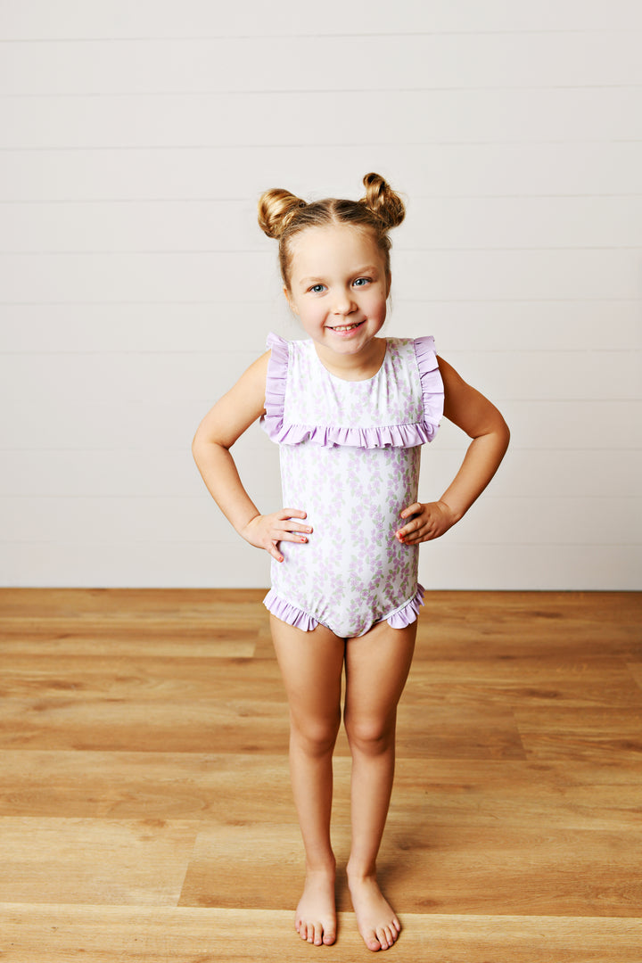 Swimsuit- Lavender Floral