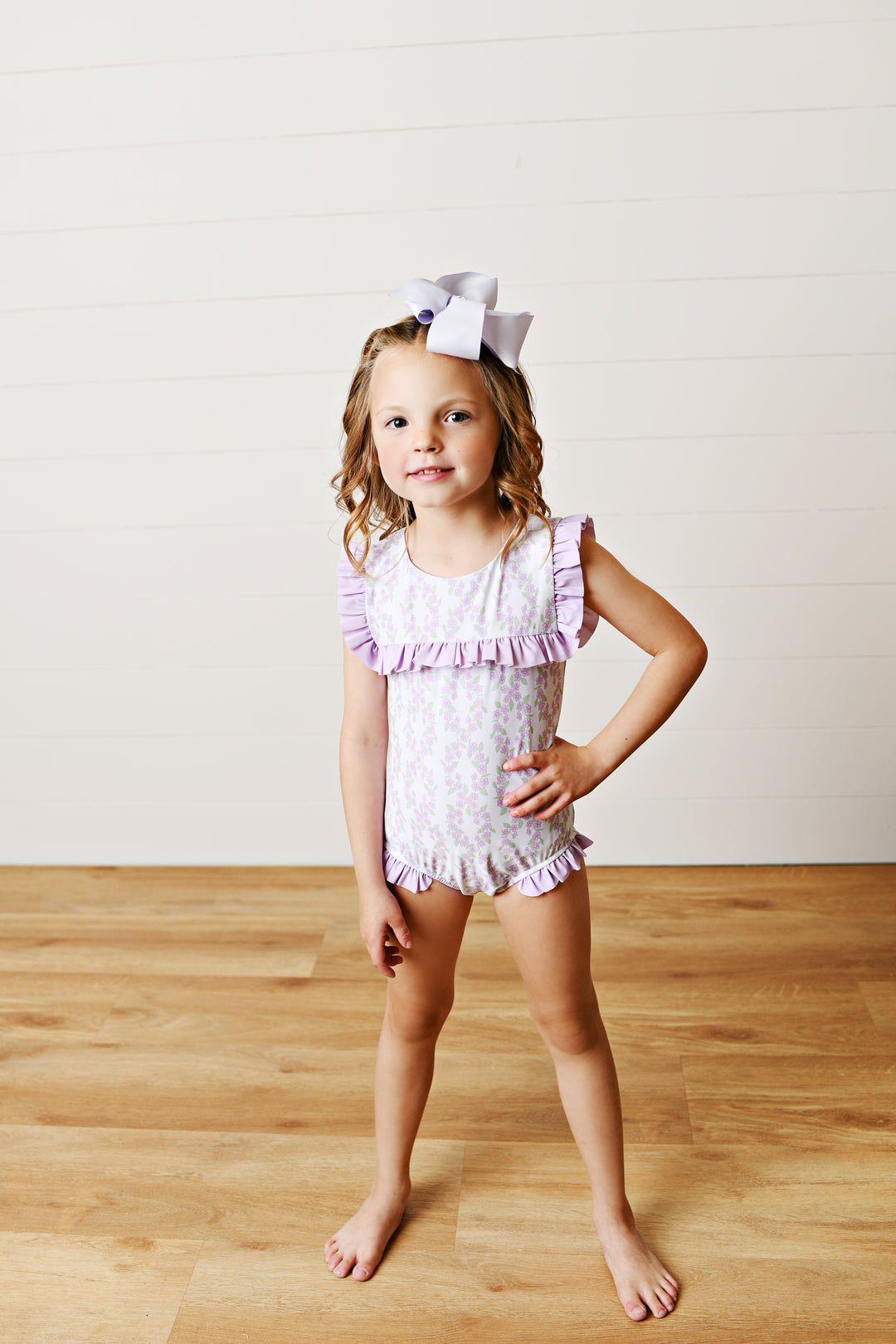 Swimsuit- Lavender Floral