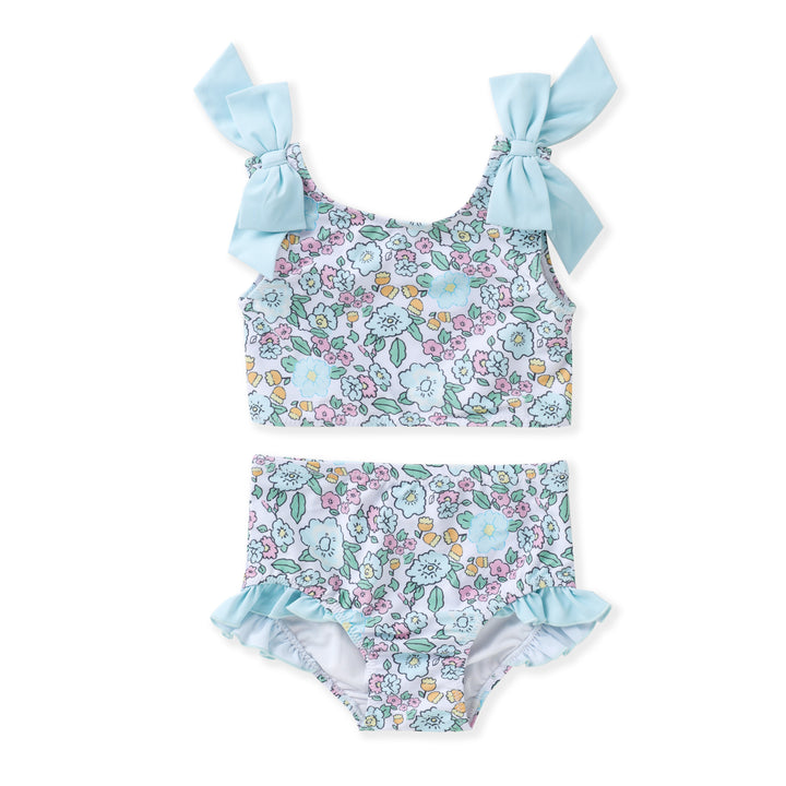 2-Piece Swim- Blue Floral