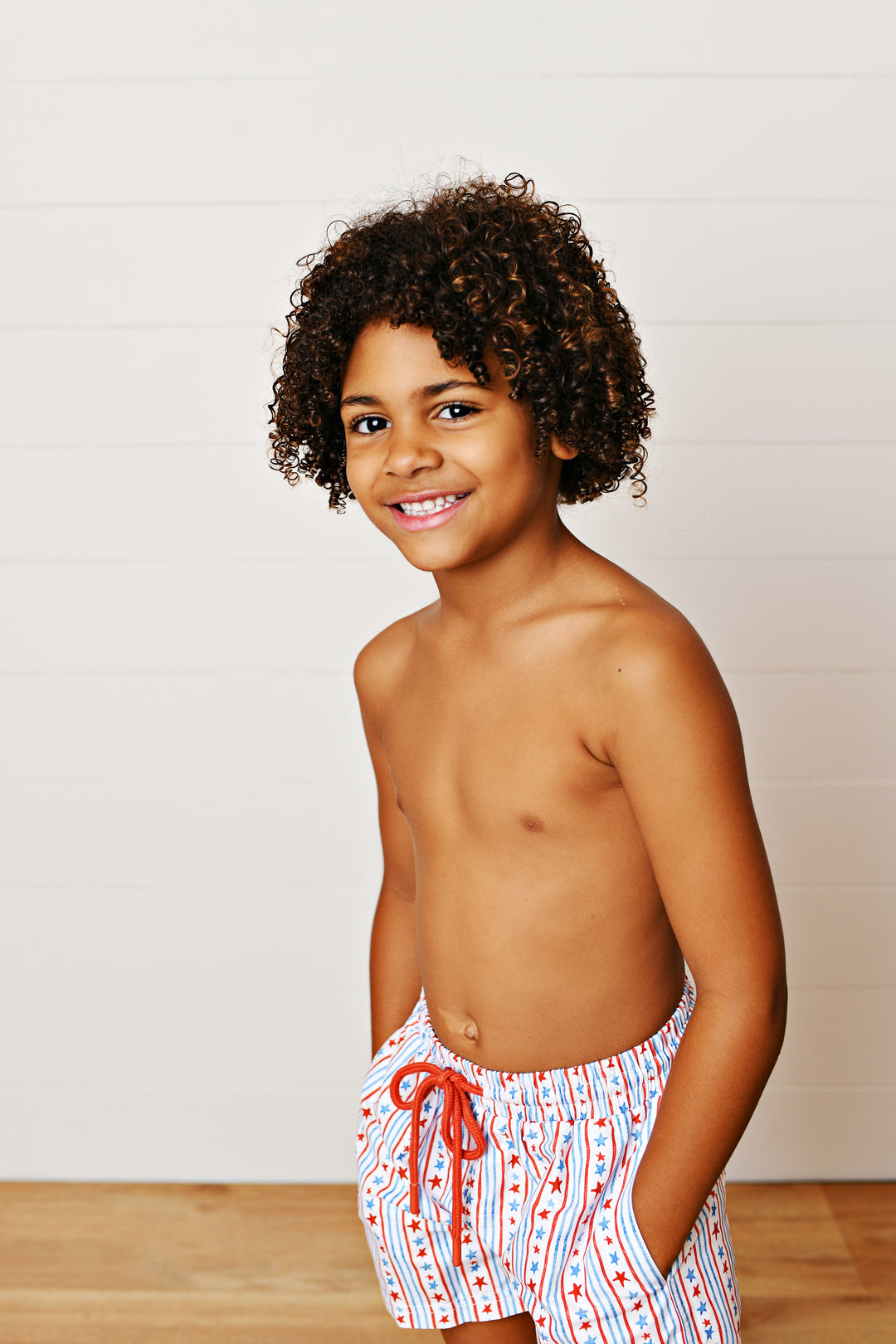 Americana Swim Trunks