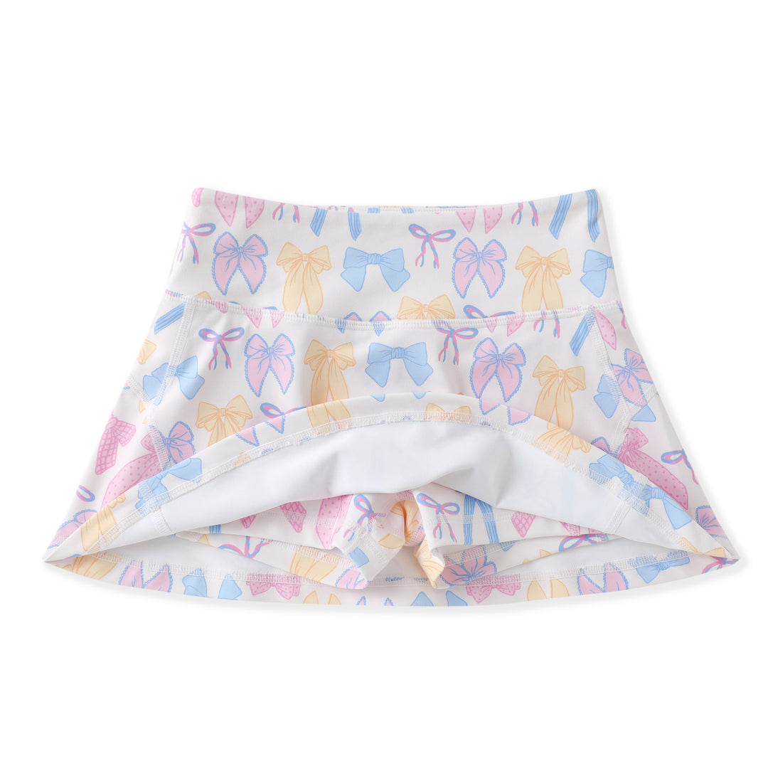 Spring Bows Tennis Skirt