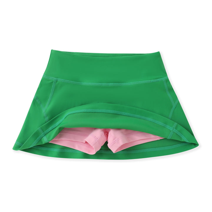 Tennis Skirt- Pink/Green