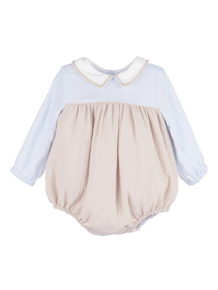 Cuddle Cotton Boy Bubble- Blue