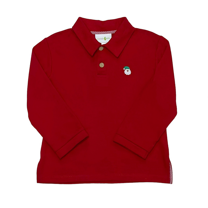 Christmas Polo Set with Reversible Pants