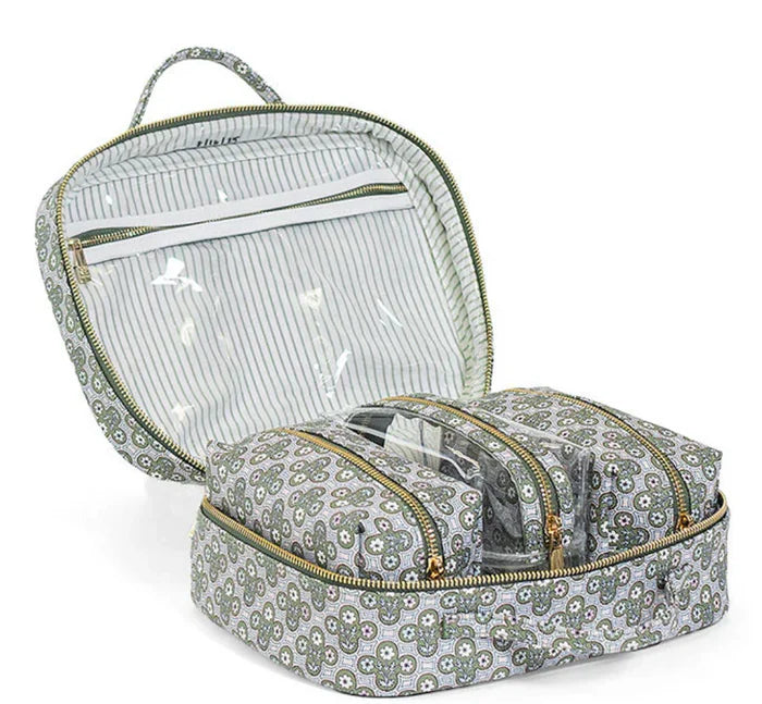 Luxe TRVL Cosmetic Toiletry Case- Surrey