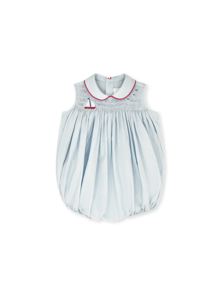 Beckett Bubble- Brentwood Blue Sailboat