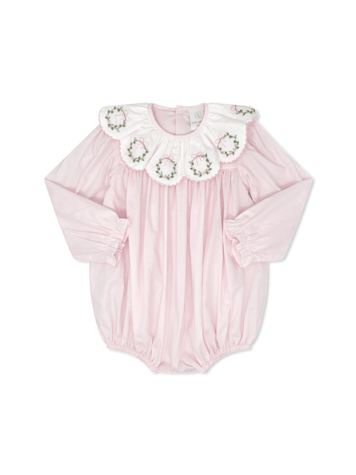 Chloe Bubble- Pink Batiste, Wreath