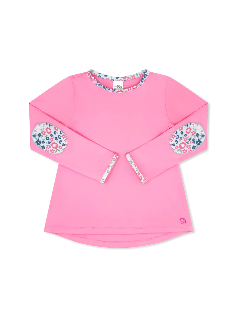 Kylie Tee- Flamingo Pink | Baton Rouge Blooms