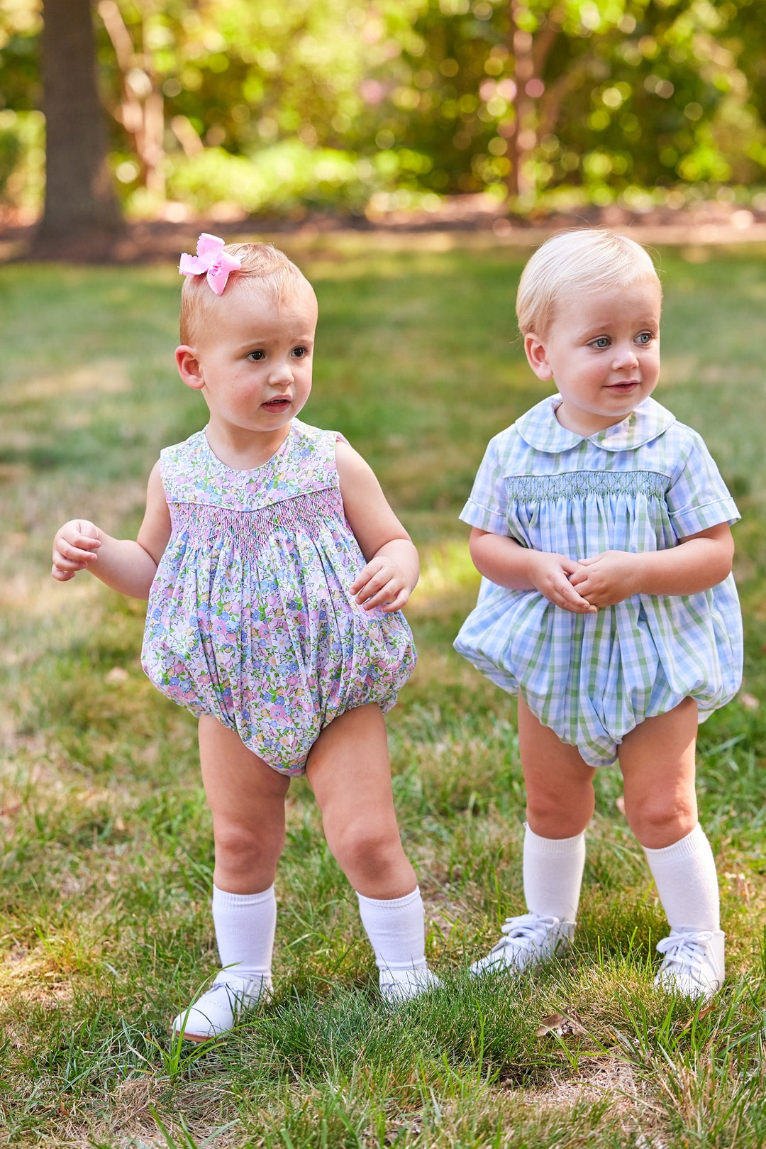 Simply Smocked Bubble- Cheekwood Floral