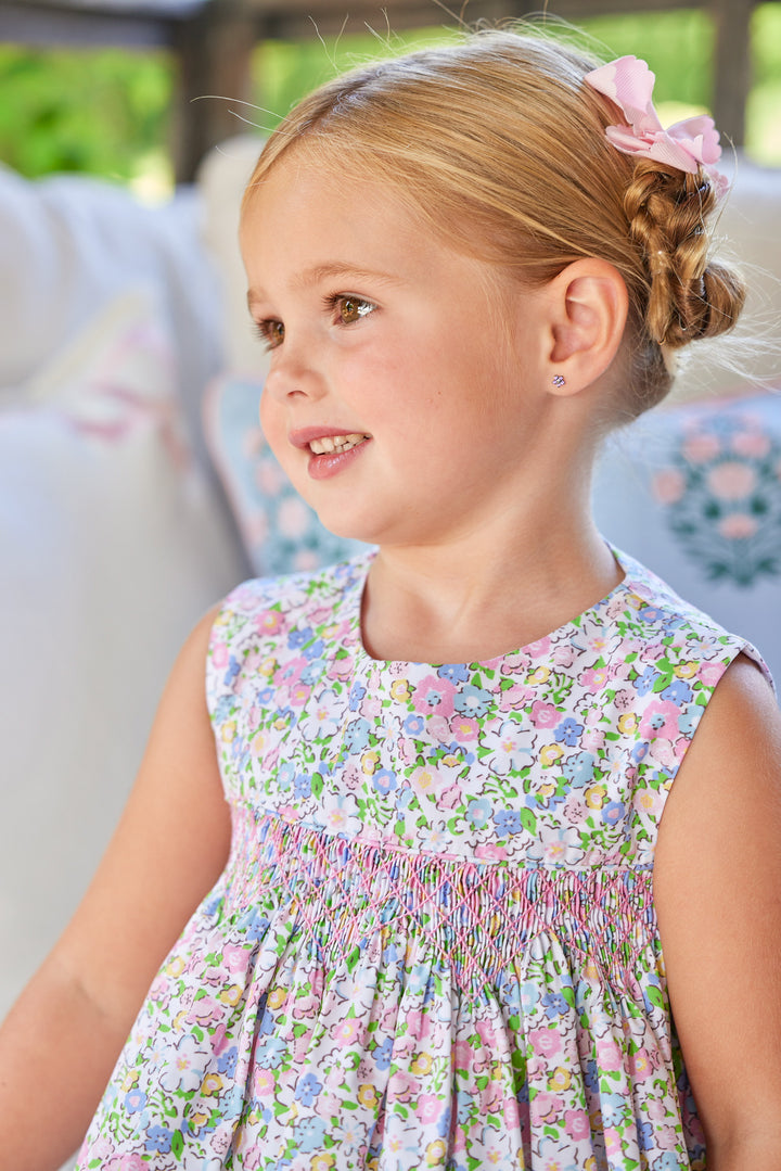 Simply Smocked Dress- Cheekwood Floral