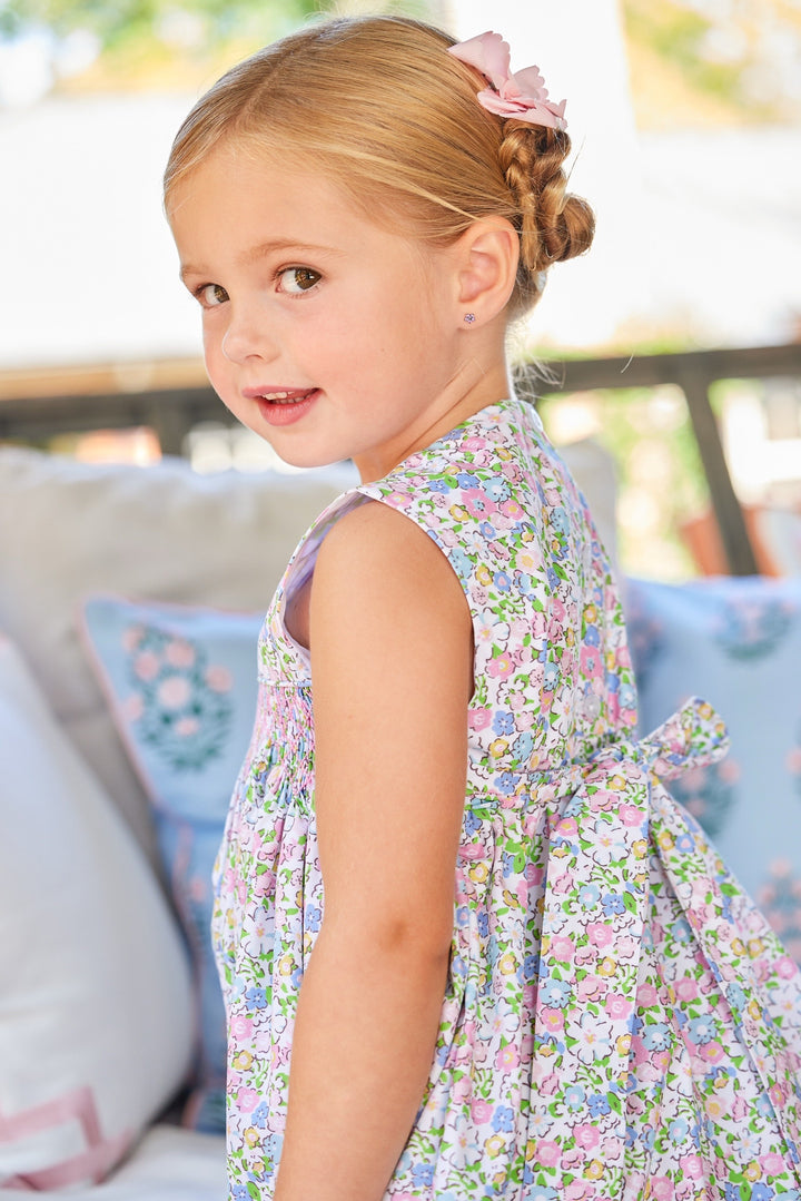 Simply Smocked Dress- Cheekwood Floral