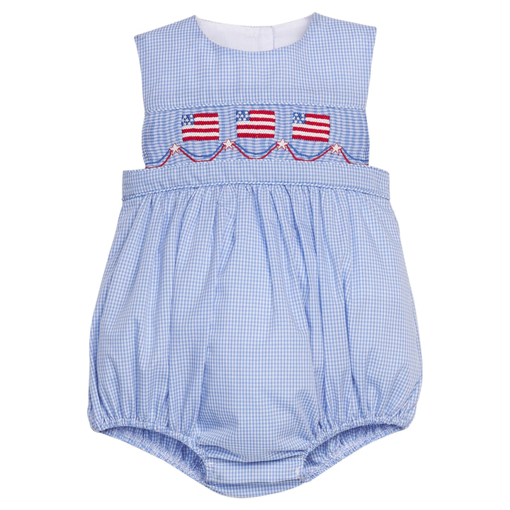 Smocked Apron Bubble- Flags