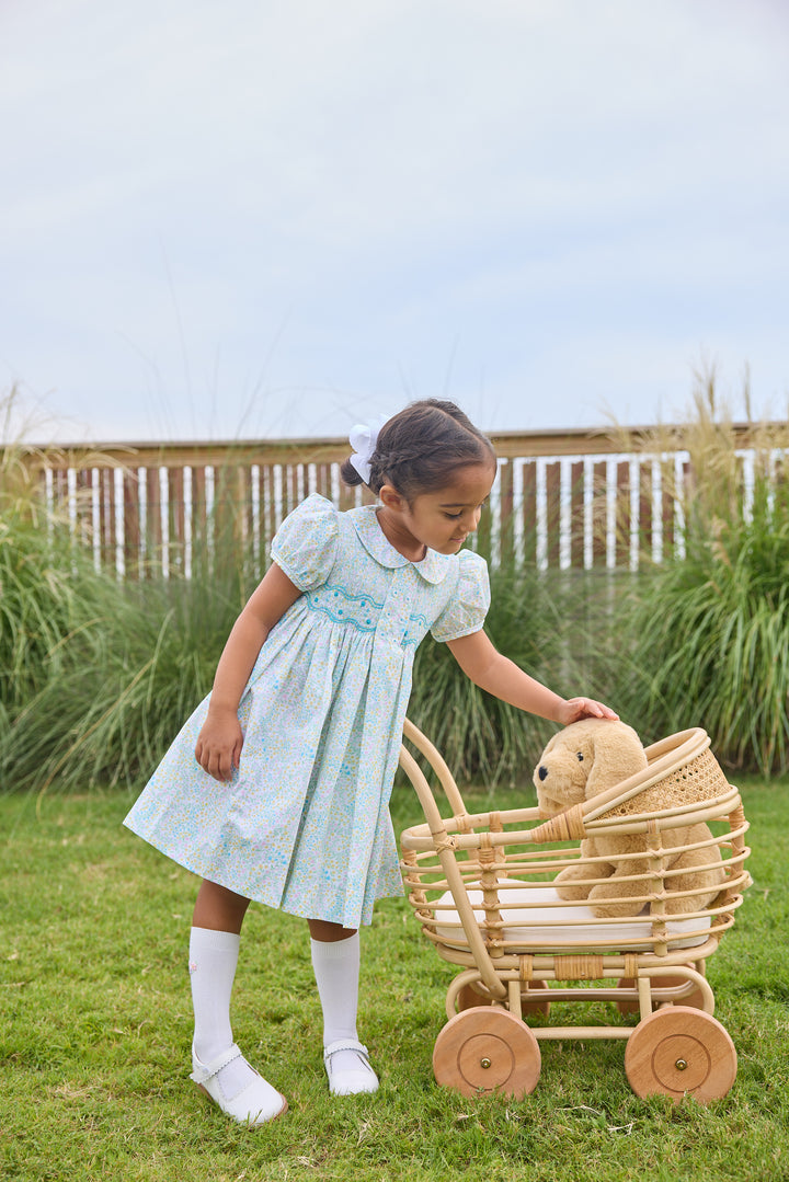 Smocked Bridget Dress- Briarcliff Floral