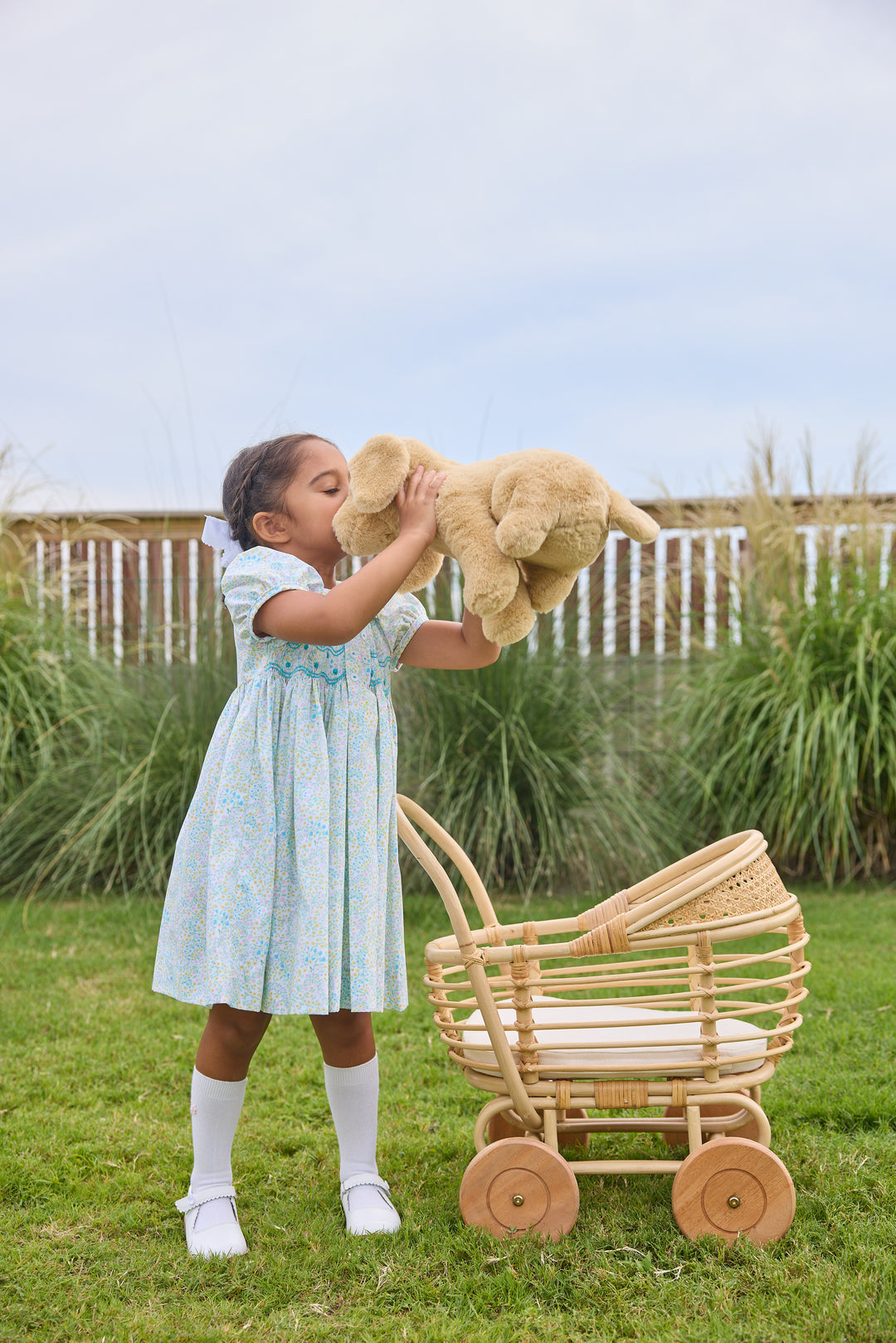 Smocked Bridget Dress- Briarcliff Floral