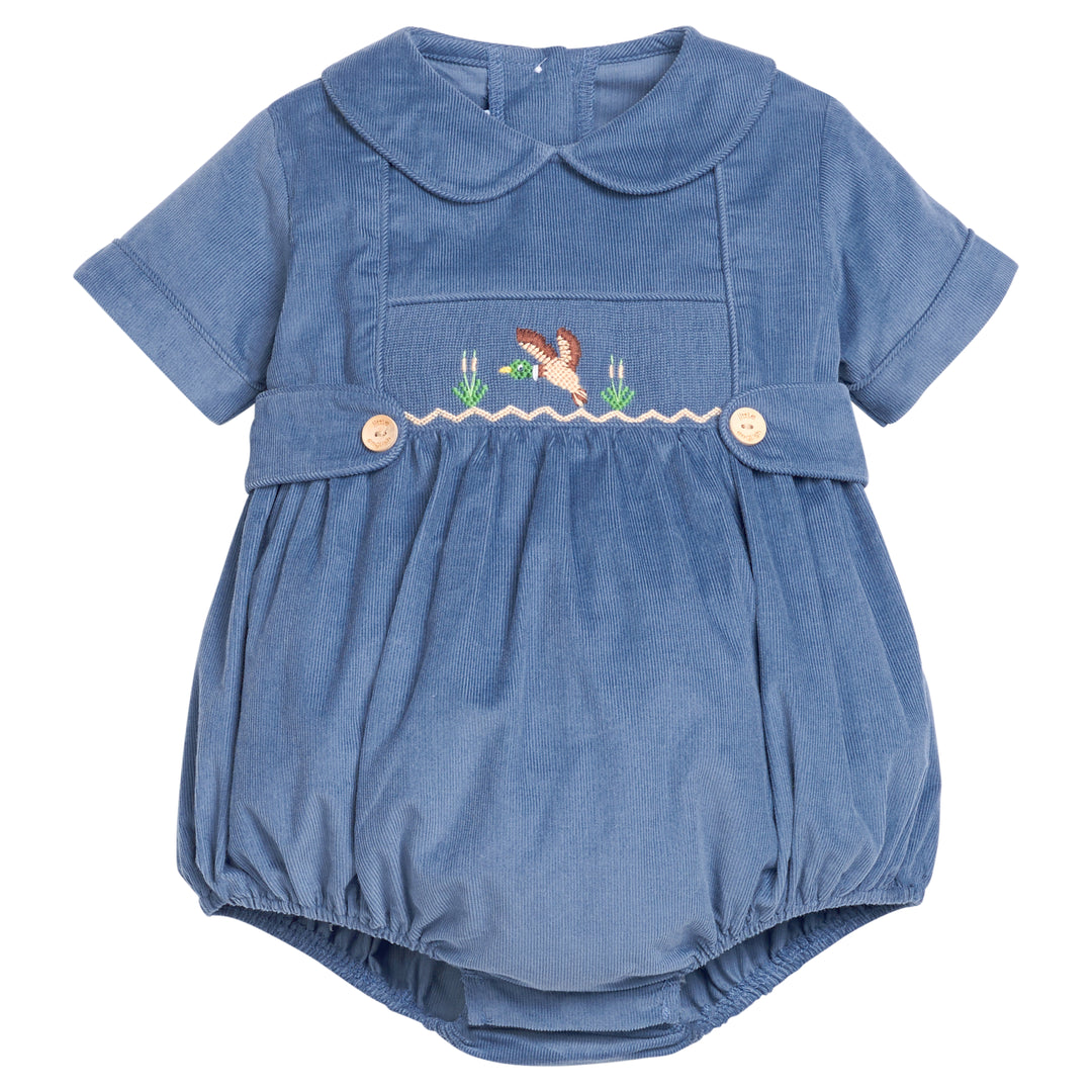 Smocked Daniel Bubble- Flying Mallard