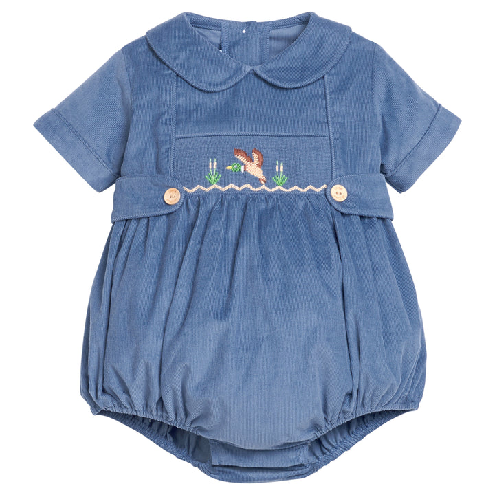 Smocked Daniel Bubble- Flying Mallard