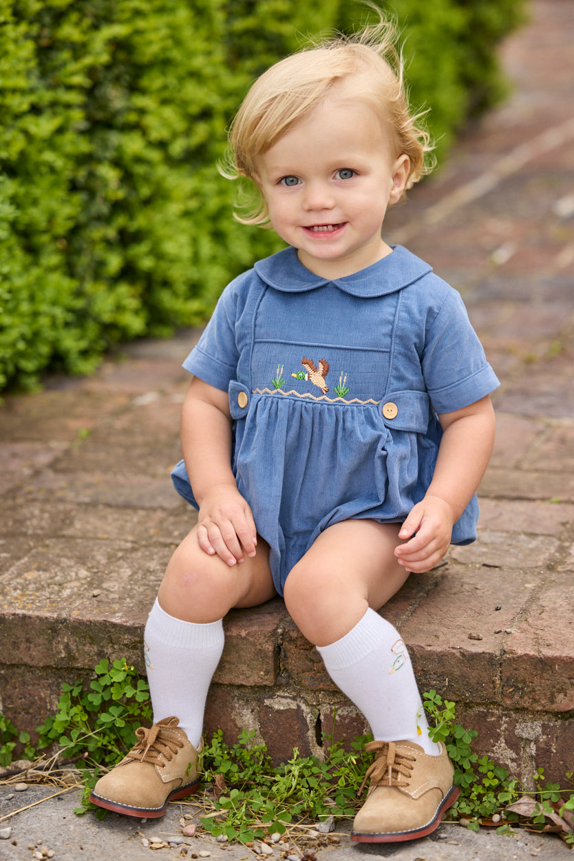 Smocked Daniel Bubble- Flying Mallard
