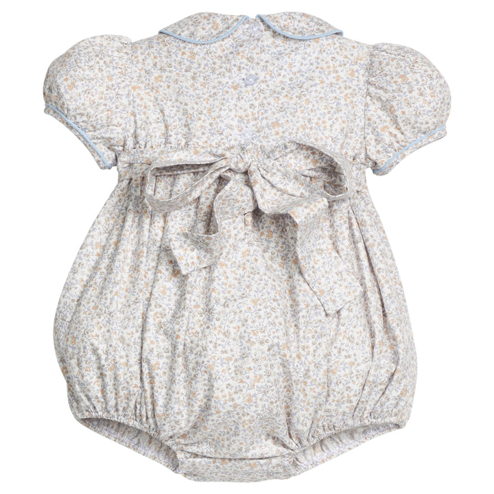 Smocked Peter Pan Bubble- Winthrop Floral
