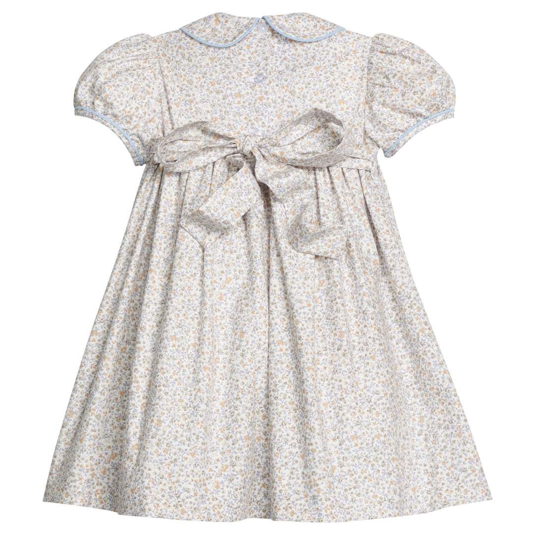 Smocked Peter Pan Dress- Winthrop Floral