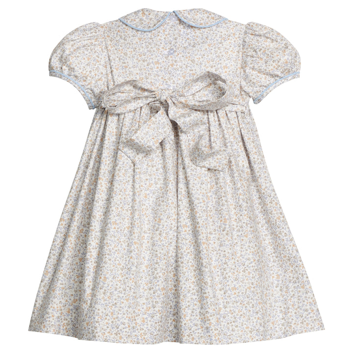 Smocked Peter Pan Dress- Winthrop Floral