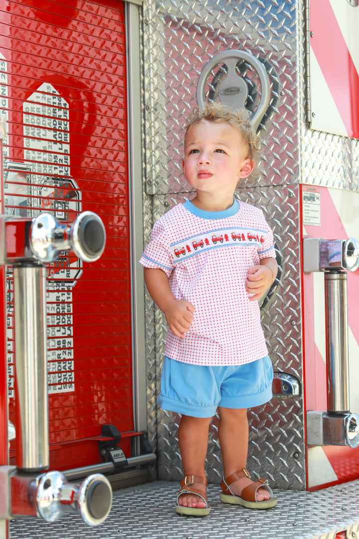 Sound the Alarm Banded Short Set