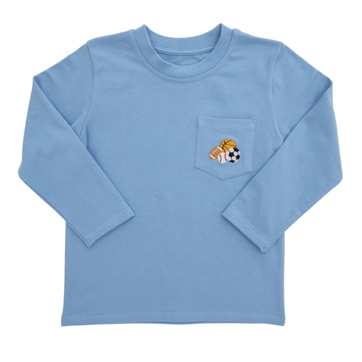 Pocket Tee- Sports Balls