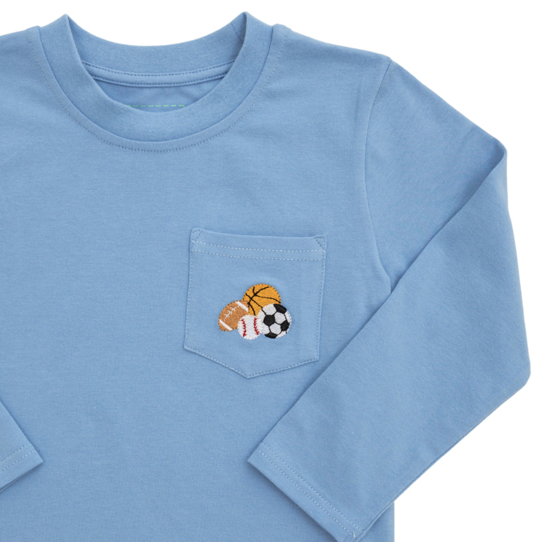 Pocket Tee- Sports Balls