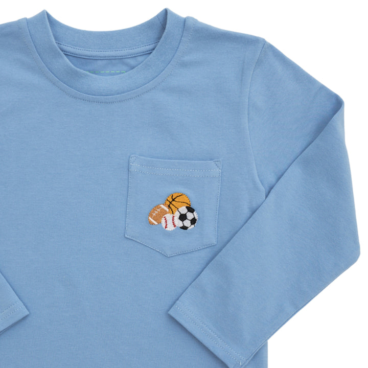 Pocket Tee- Sports Balls