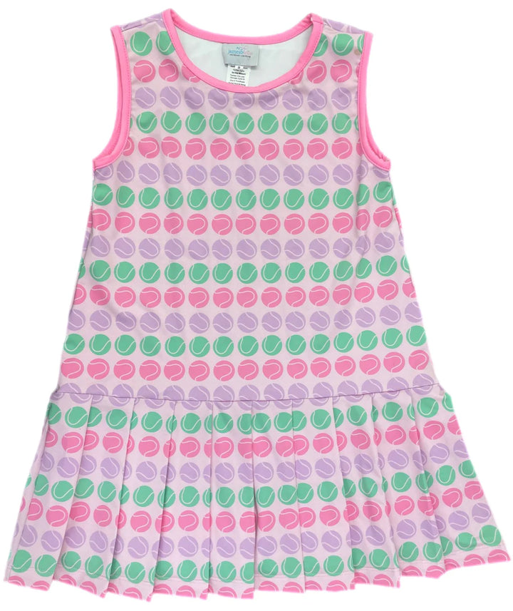 Stella Dress w Tennis Balls- Serve It Up