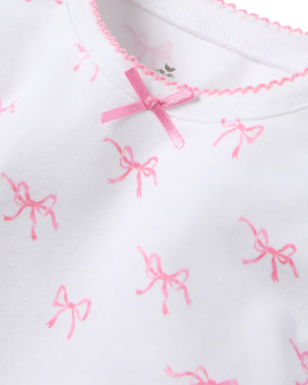 Pima Pajamas- Blushing Bows