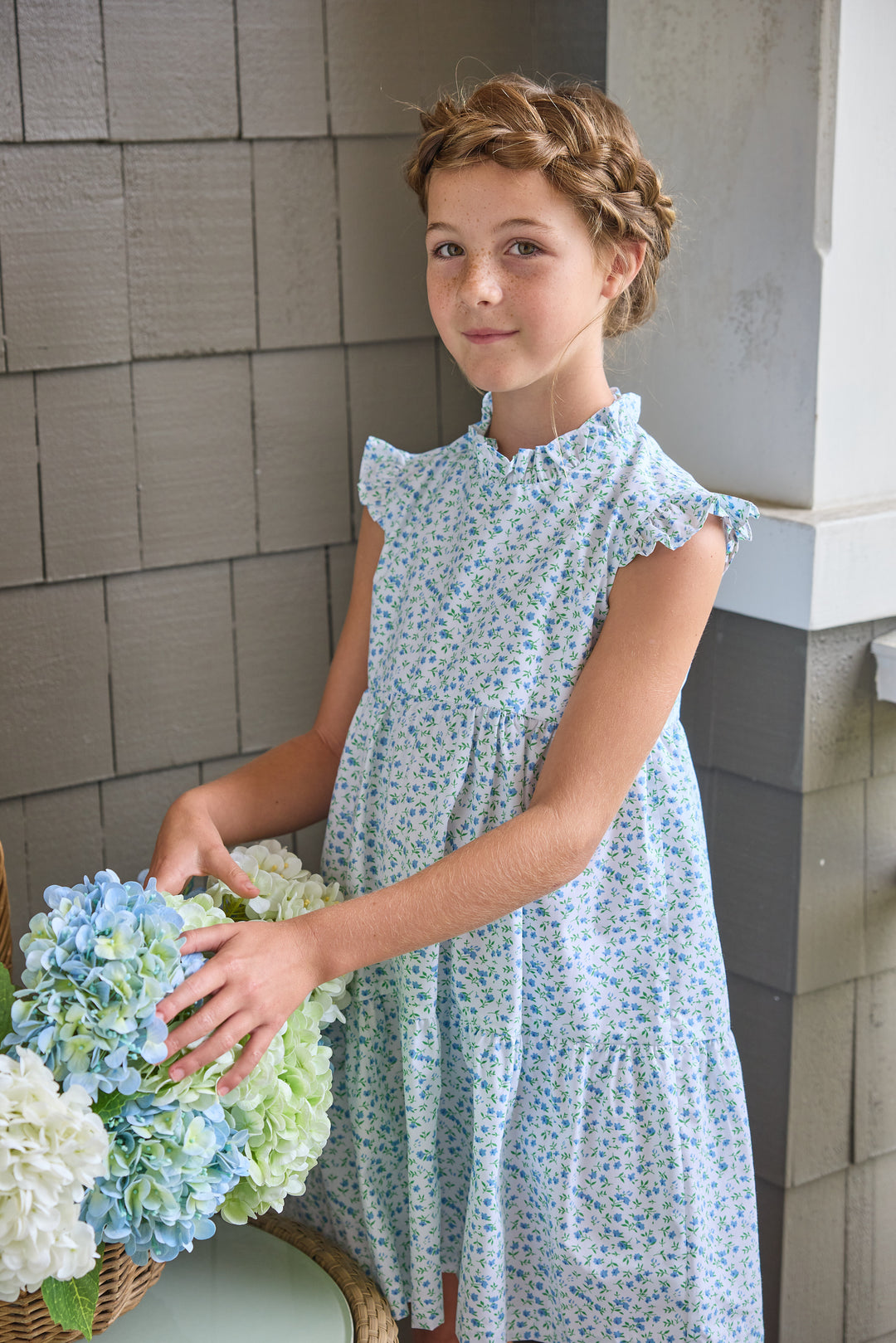 Tiered Charleston Dress- Mayfair Floral