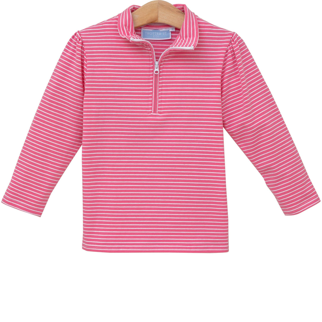 Tori Pullover Stripe Set- Pink