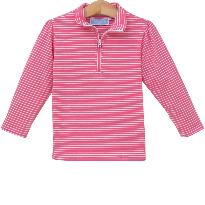 Tori Pullover Stripe Set- Pink
